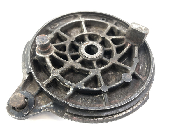 Yamaha XT 500 1U6 [1981] - Bremsetrommel med bremsekinn på baksiden