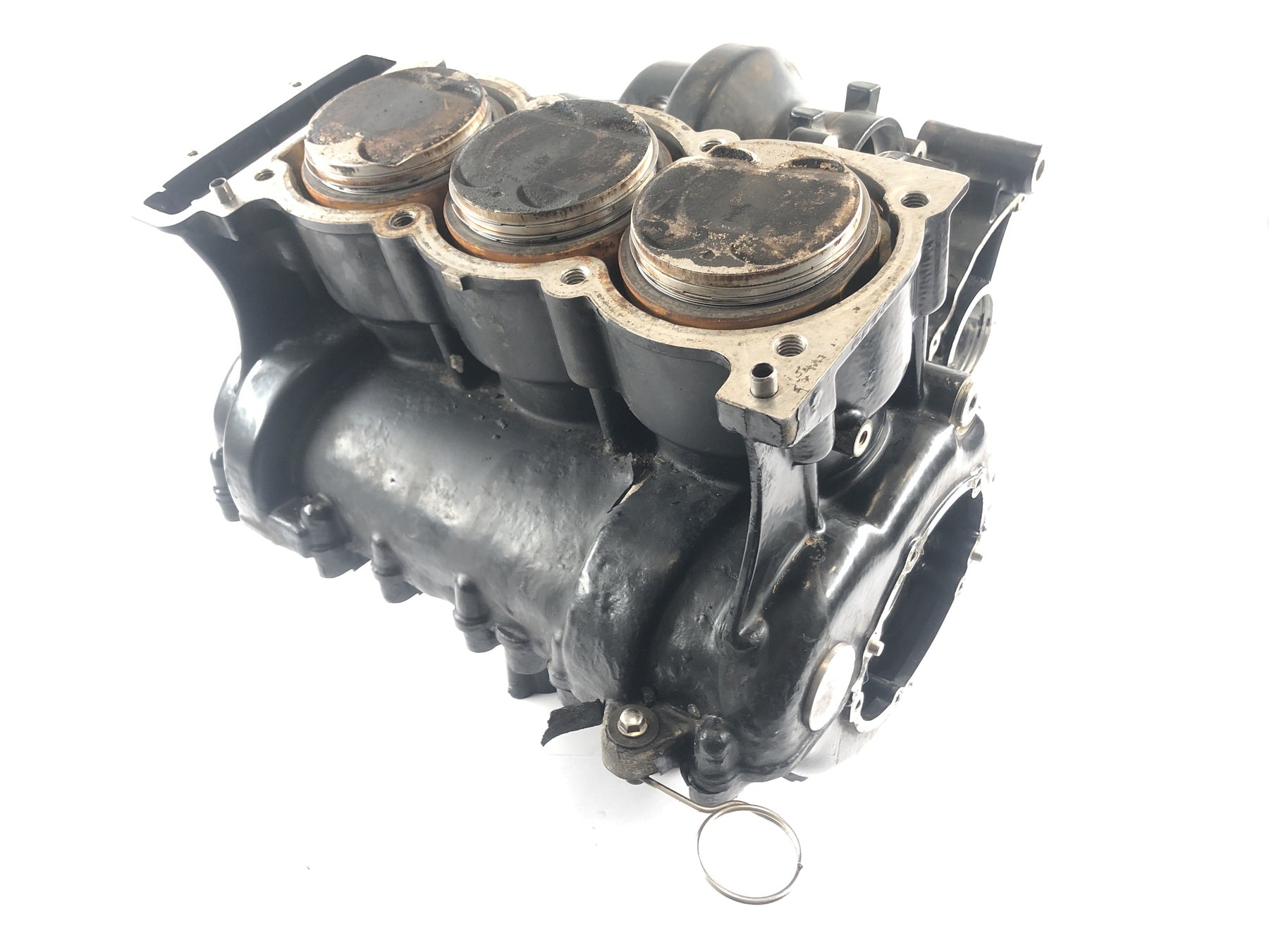 Triumph Speed ​​Triple 955i [1999] - Engine housing empty housing with piston