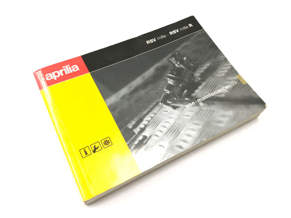 Aprilia RSV 1000 RP Mille [2001] - Brukerhåndbok Vedlikeholdshåndbok