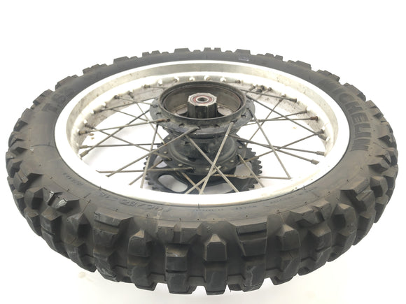 Yamaha XT 350 3YT / 55V [1990] - обод задних колес с цепным колесом сзади