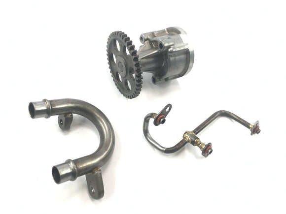 Yamaha GTS 1000 4FV [1997] - Oliepumpe med olieledninger og rør