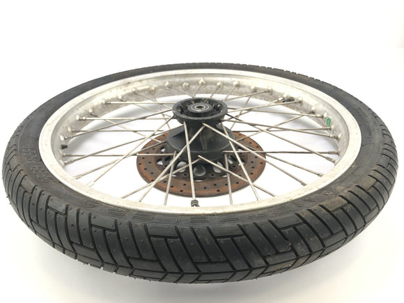 Cagiva Elefant 650 [1984] - etupyörän reuna edessä jarrulevyllä