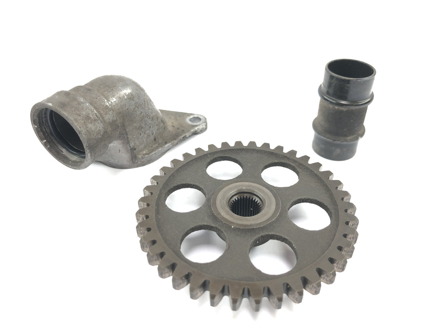 Yamaha XTZ 750 3LD [1989] - Water pump cooling water pump pump housing