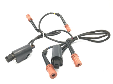 Yamaha GTS 1000 4FV [1997] - Tændspoler med tændkabler og tændrørsforbindelser