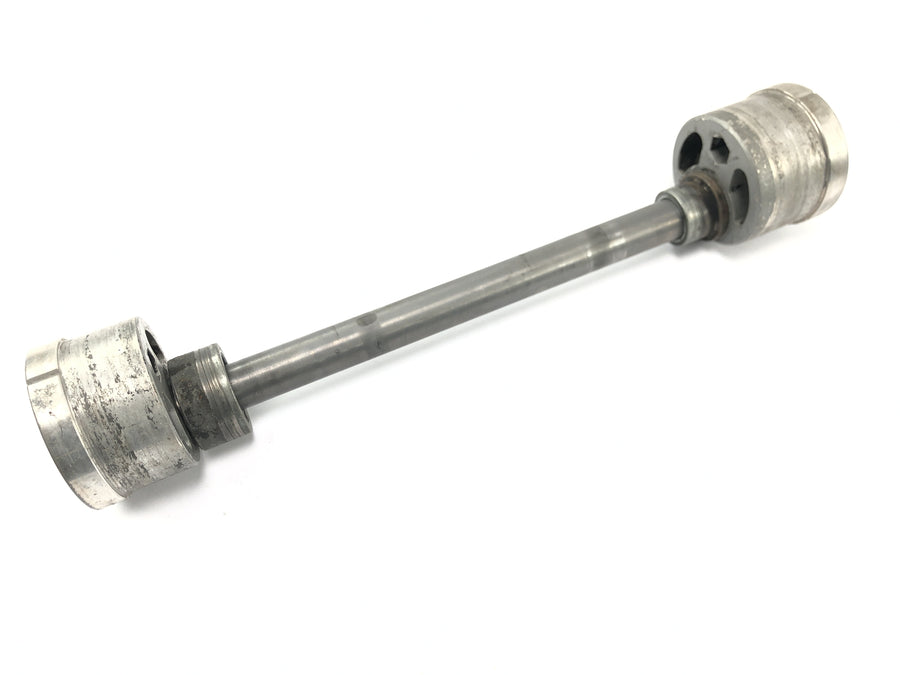 Kawasaki GPZ 1000 RX [1987] - bakaxel med excentrisk kedjespännare