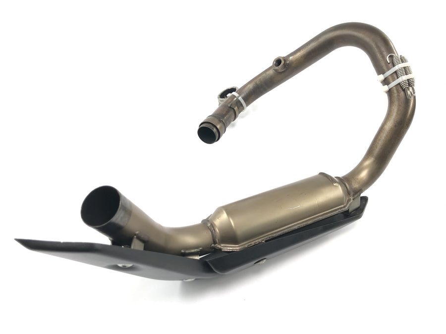 SWM RS 125 R B2 [2020] - Krümmer Auspuffkrümmer Hosenrohr mit Hitzeschild