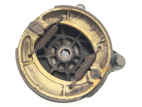 Yamaha XT 500 1U6 [1981] - Tambor de freio com bochechas de freio na parte de trás