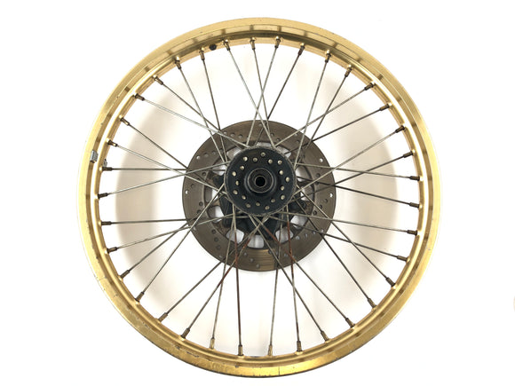 Yamaha XT 600 Zentere 34L [1985] - Zlato z předního kola s brzdovým kotoučem 1,60 x 21 “