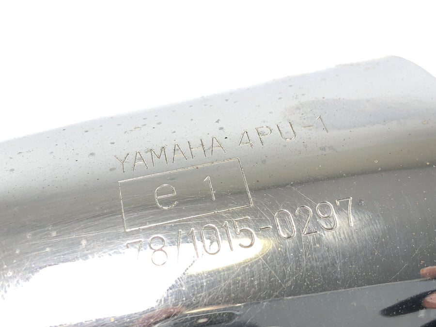 Yamaha XJR 1200 4PU [1996] - Silenziatore di scarico marmitta cromato sinistro