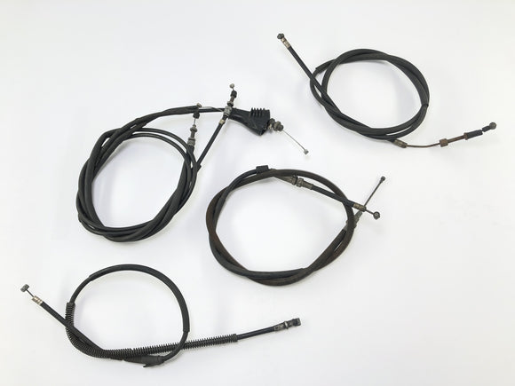 Yamaha XT 500 1U6 [1981] - Bowden -kaapelisarjan kaasujunan dekompressio Train kytkinjarrujuna etuosa