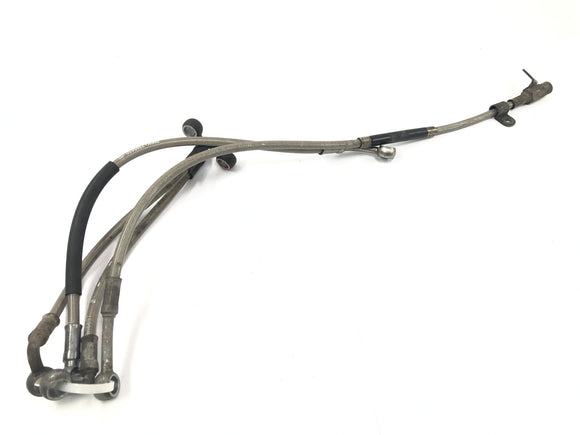 BMW R 1200 GS Adventure R12 [2012] - Línea de freno Cable de freno delantero Acero flexible delantero