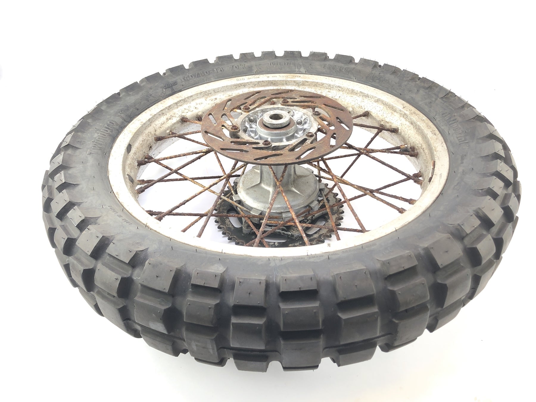 KTM 640 LC4 Adventure [2000] - Rear rim J18 x 2.50 140/80-18 70R DOT3319