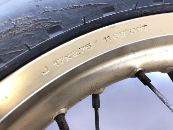 Honda XRV 750 Africa Twin RD04 [1990] - Hinterrad Rad Felge hinten 2.75x17" Gold