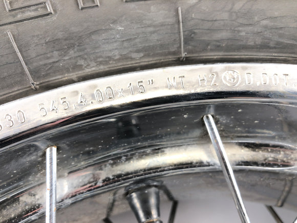 BMW R 1200 C 259C [1997] - Hinterrad Rad Rim bagpå 4,00x15 "