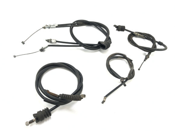 YAMAHA XT 500 1U6 [1981] - Bowden Cable Set Coupling Train Decompression Train Gas Train Broms Train Front