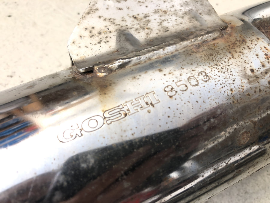 Honda XBR 500 PC15 [1989] - Silenciador de escape a la izquierda y derecha