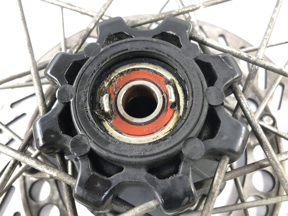 Honda NX 650 RD02 [1989] - обод переднего колеса спереди с тормозным диском