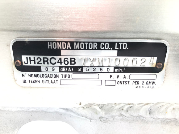 Honda VFR 800 FI RC46 [1999] - Rahmen Hauptrahmen mit Papieren