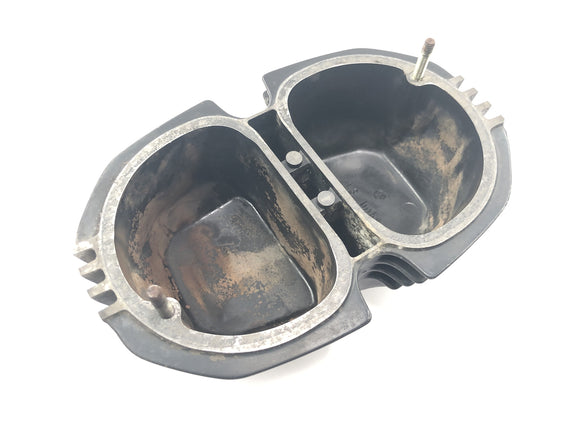 BMW R 100 GS 247E [1991] - Tapa válvulas tapa culata izquierda tapa motor