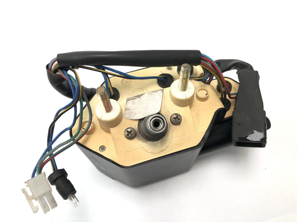 Husqvarna TE 610 E Dual H7 [1999] - Kombinovaný přístrojový rychloměr v kokpitu rychloměru se světelným displejem