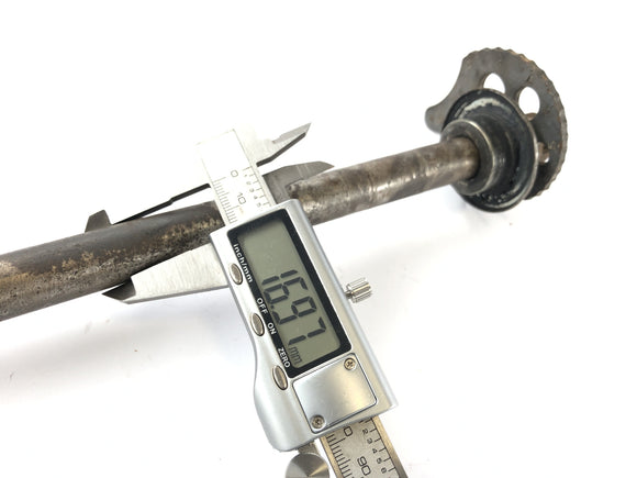 Yamaha XT 600 Zentere 34L [1985] - Eixo traseiro com tensor de corrente