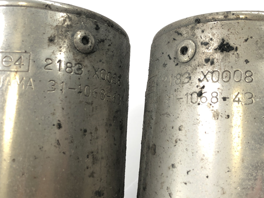 Honda CBR 1000 RR SC57 [2006] - Uitlaatsysteem einddemper dubbele demper