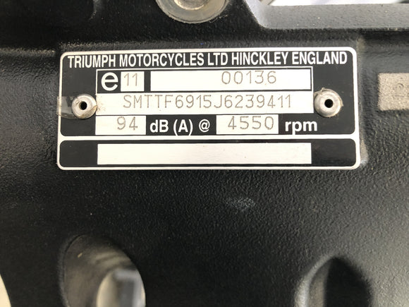 Triumph Sprint St 1050 [2005] - rám s papíry