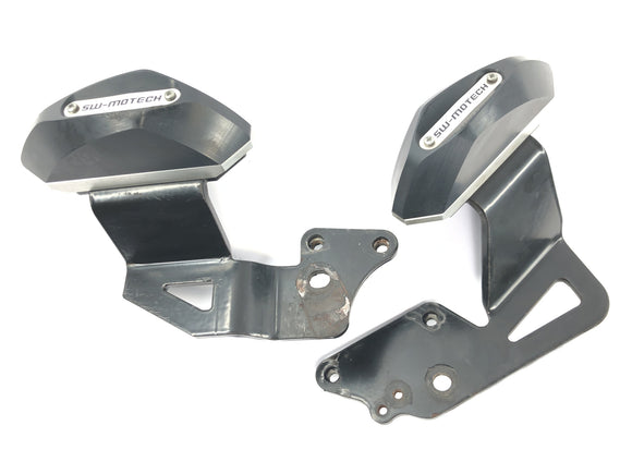 Kawasaki Versys KLE 650 A [2006] - sada nárazových podložek, chránič proti pádu, chránič rámu, nárazová podložka