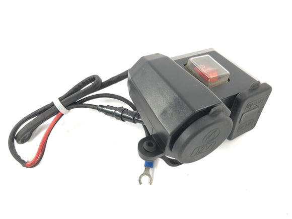 Suzuki Intruder VL 1500 AL [2000] - Steckdose 12V USB Doppel USB-Ladebuchse