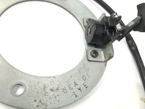 Yamaha XJR 1300 RP06 [2002] - Pickup dynamo statorplaat bedieningsplaat