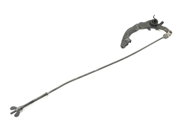 ヤマハXT 600 Zテネレ55W [1986]  - ブレーキ付きブレーキペダル - 左にフレームが付いたフットブレーキレバーリジッド