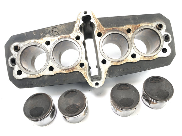 Kawasaki ZR7 ZR750F [1999] - Zylinder mit Kolben Kolbenblock