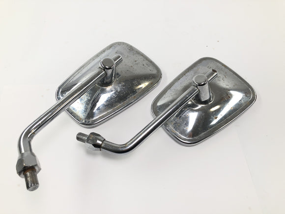 川崎VN 1500クラシックVNT50D [2001]  - ミラーサイドミラーリアミラークロム長方形セットカップル