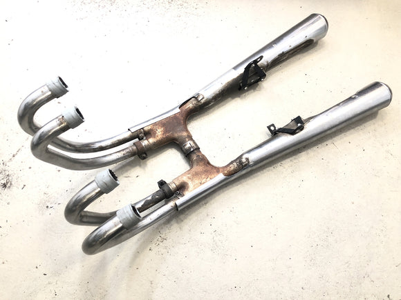 川崎Z 1100 KZZ10A [1984]  - 排気システムサイレンサーシステム