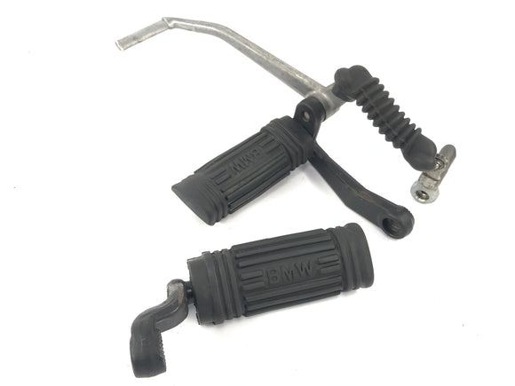 BMW R 100 RT 247 [1981] - подчеркивания водителей слева и справа с переключением педали и связи