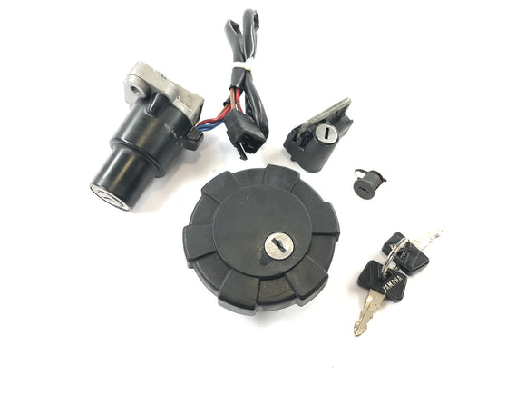 Yamaha XTZ 750 3LD [1989] - Zündschloss Tankdeckel Schloss-Satz Schließsatz