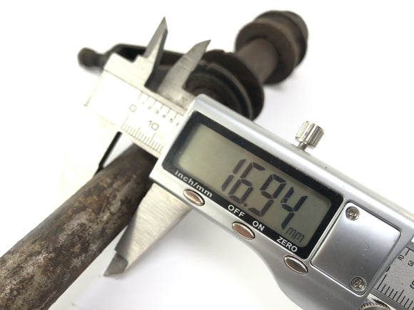 Yamaha XT 500 1U6 [1981] - Задняя ось с цепным натяжением