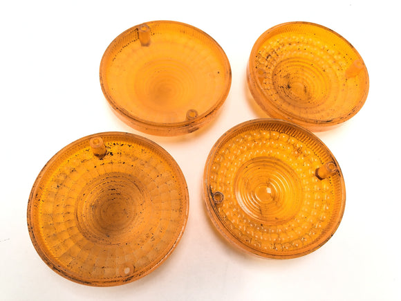 Yamaha XT 500 1U6 [1981] - корпус сигнала поворота со очками для сигнала поворота