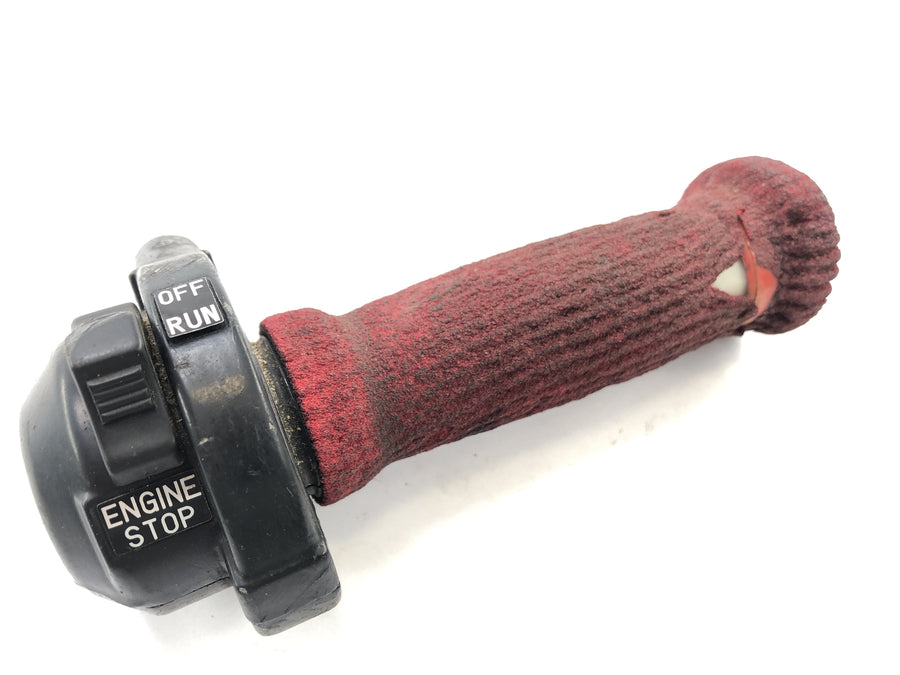 Yamaha XT 500 1U6 [1981] - interruptor do guidão à direita com alça de gás