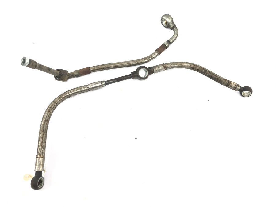 Triumph Bonneville T100 986MF [2012] - Öljyputki, öljyn sisääntuloputki, öljynjäähdyttimen linjat