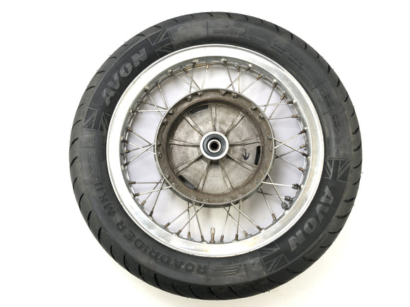 MOTO GUZZI V7 Special [1971] - Przednie kółko w przednim dupleksie Borrani