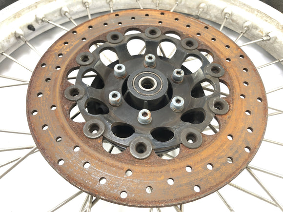 Cagiva Elefant 650 [1984] - etupyörän reuna edessä jarrulevyllä