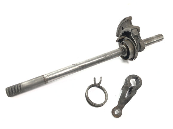 DKW NZ 250 [1938] - arbre de commande avec cliquet et ressort