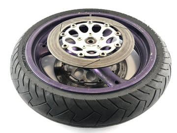 Suzuki GSX -R 1100 W GU75 C [1993] - Voorwielrandwiel met tekenen van slijtage