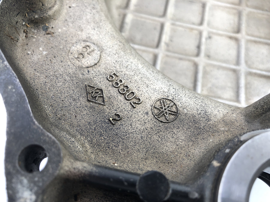 Yamaha XT 500 1U6 [1981] - Couvercle d'embrayage et couvercle moteur