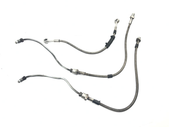 Laverda 1000 [1978] - jarruletkun jarruletkusarja edessä teräspunottu