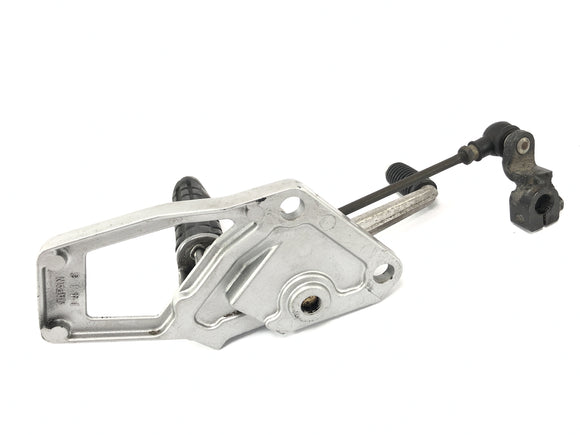 Kawasaki ZX -10 ZXT00B [1990] - footrest system on the left with switching cliffs and switching pedal footrest