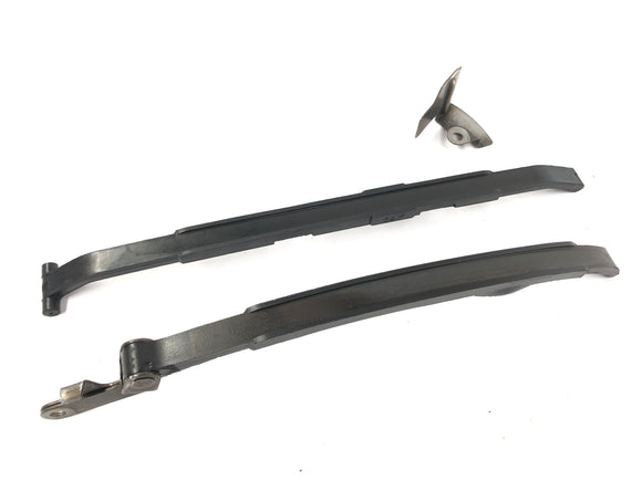 Yamaha XT 550 5y3 [1982] - Цепочка управления рельсом и слайд -рельсом натяжения