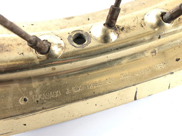 Yamaha XT 600 Zentere 34L [1985] - Gol de roue arrière de jante 2,50 x 18 "