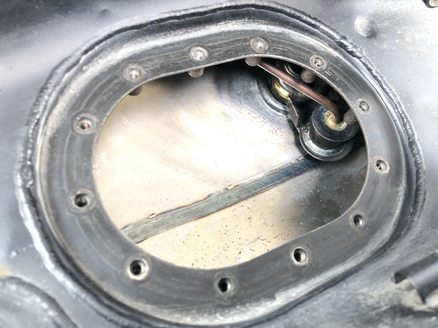 Triumph Bonneville T100 986MF [2012] - Tank Kraftstofftank Benzintank mit Tankverschluss